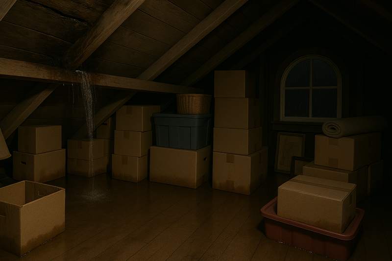 Emergency Roof Repair After a Discovered Attic Leak